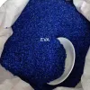 Blue EVA particles, environmentally friendly, non-toxic and anti-slip pad special material, 3mm round particles Item Picture